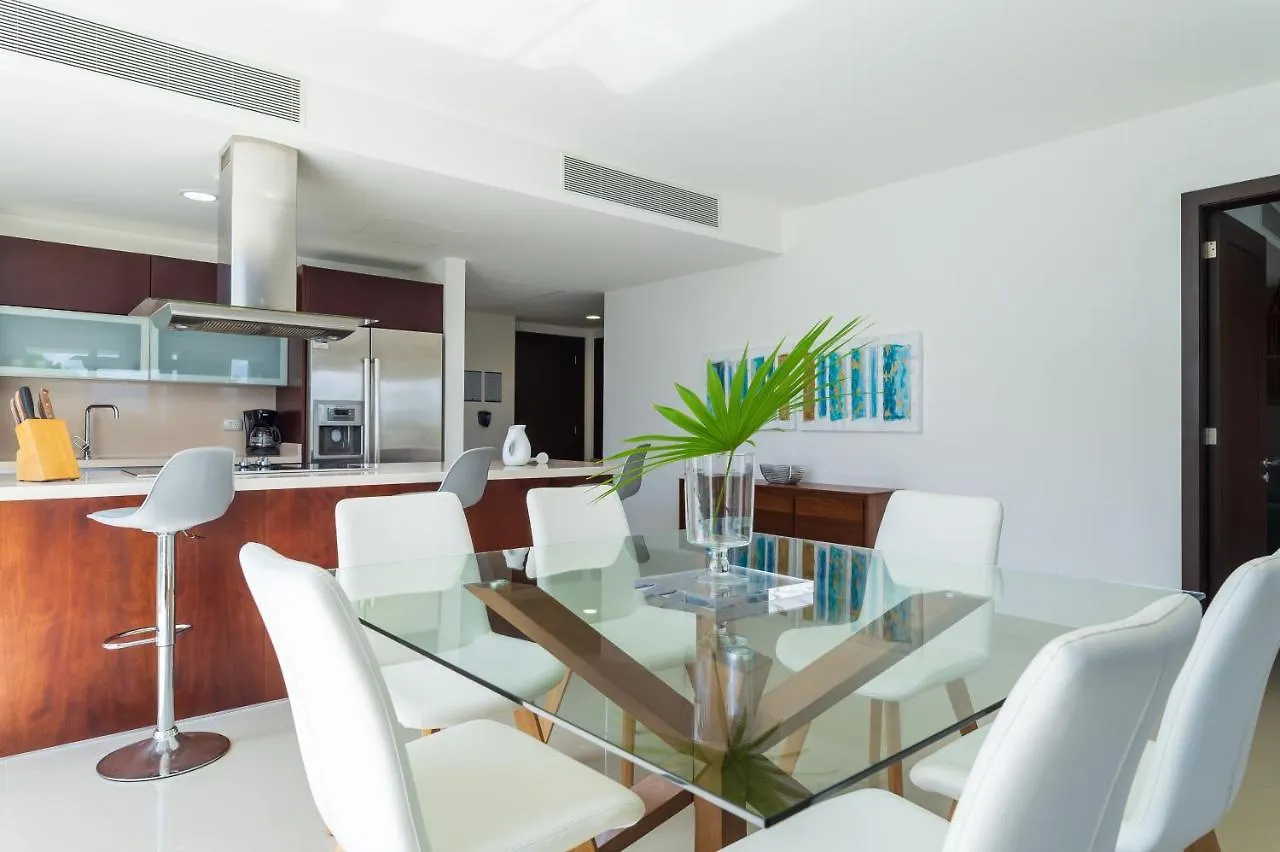 شقة Mareazul Casa Sol Norte Apts بلايا ديل كارمن المكسيك